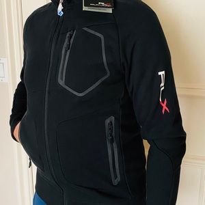 Ralph Lauren RLX collection full zip hoodie, black brand new with tags size S